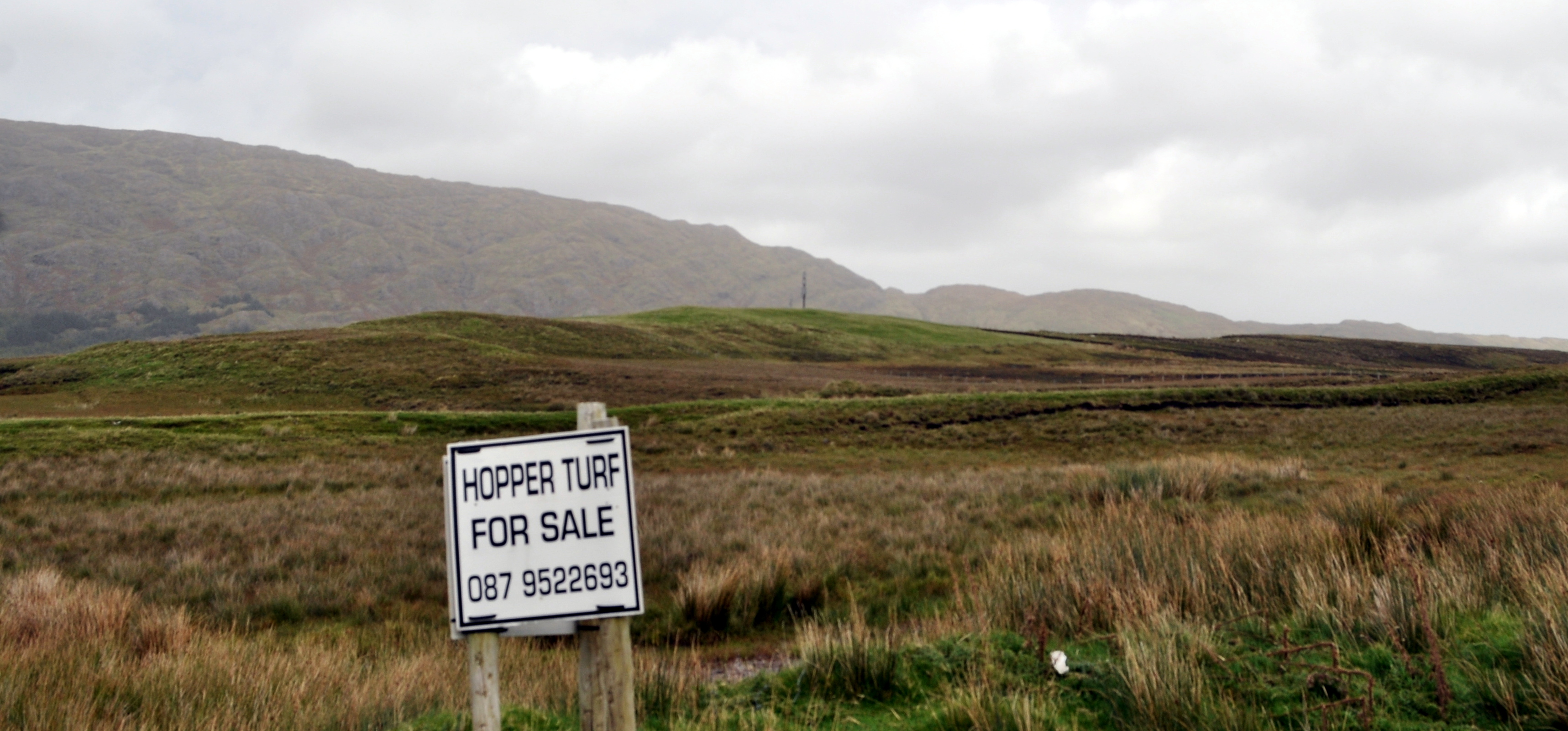 Galway 6 turf for sale at Maam Cross THE DEMOCRAT